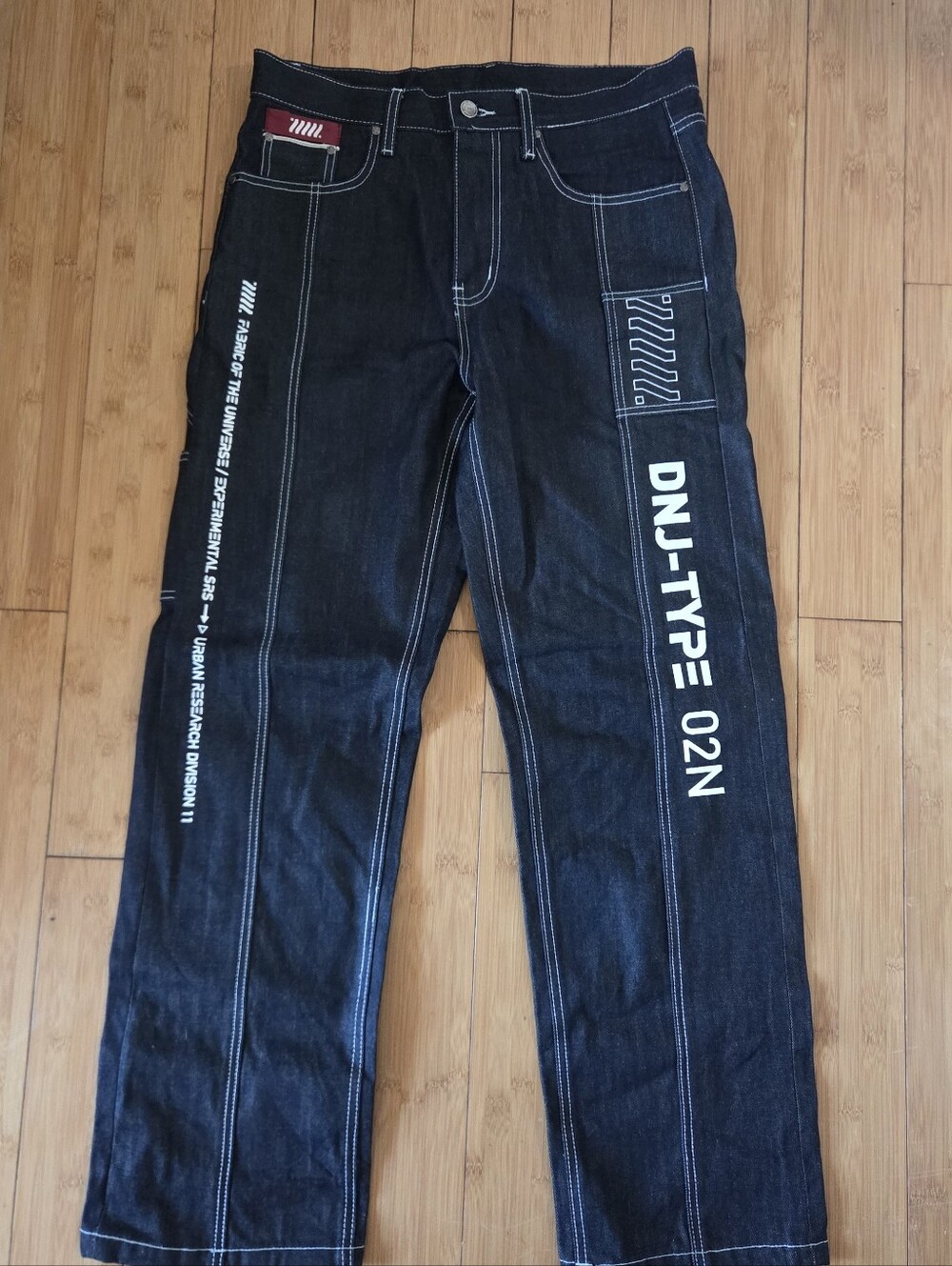 DNJ-Type 02N Indigo Raw Denim Pants